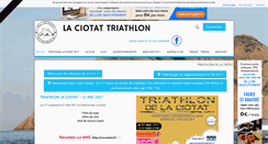 Desktop Screenshot of la-ciotat-triathlon.fr